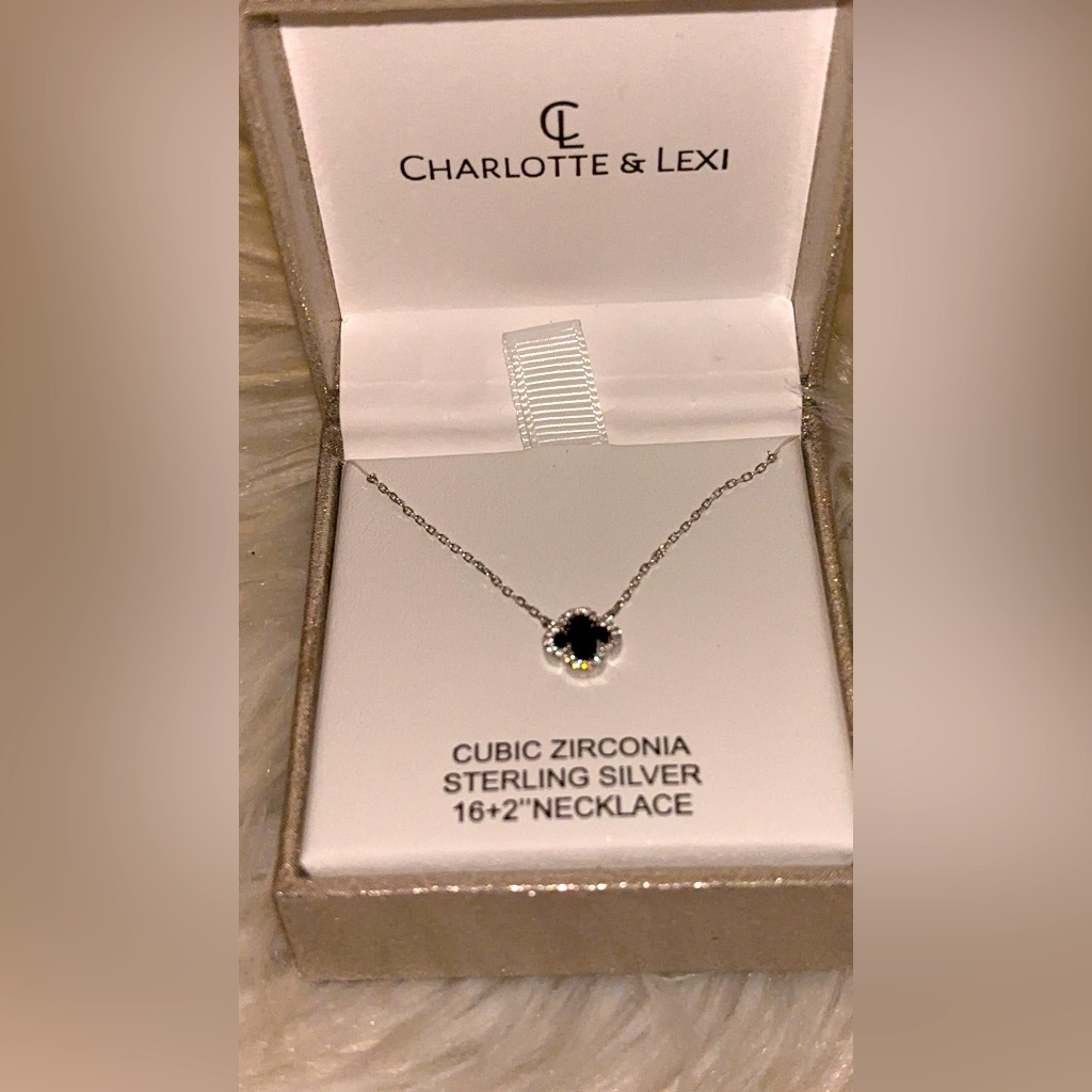 【TATIANA】(Silver 925) Charlotte necklace Charlotte 925 Sterling Silver Pendant Necklace | SilverWorks